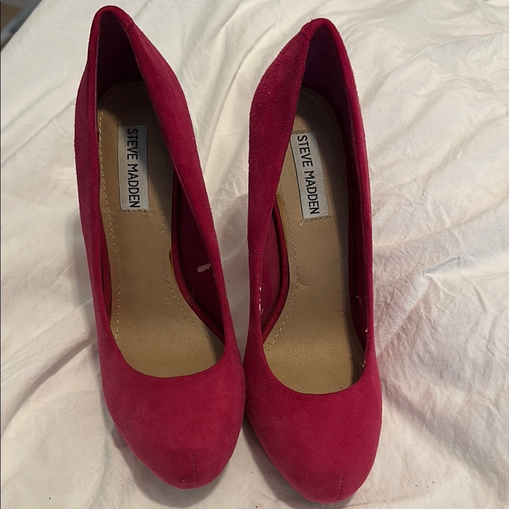 Steve Madden Pink Heels Classic Pump